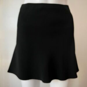 Daniel P. Rebecca Black A-Line Mini Skirt Size 2 – Made in USA – Rayon Blend